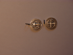 Benediktus-Medaille Metall 18mm Durchmesser